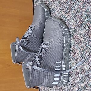 NWOT NOBULLMen's/Women's Outwork Charcoal High-Top Surface Trainers.